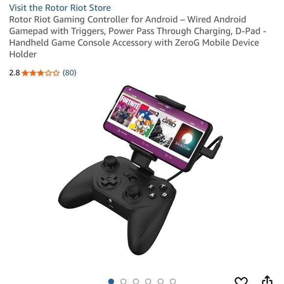 ROTOR Riot WIRED GAME CONTROLLER - Picture 1 of 5